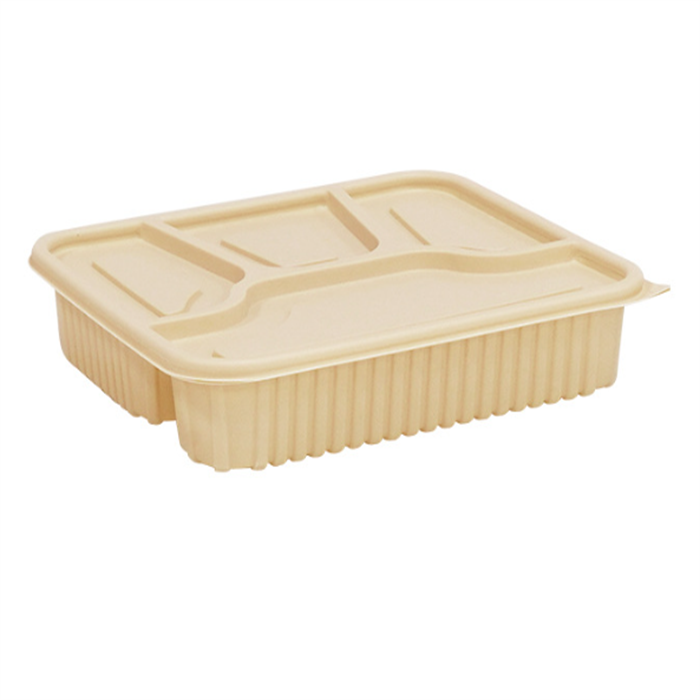 Biodegradable food container with lid from DisposablesInc.com The best import service in China. Import your disposable items and products from us.